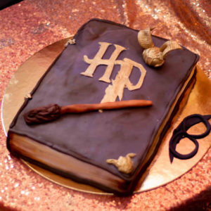 Queque Harry Potter libro