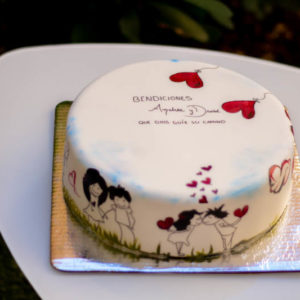 Queque de pareja - amor