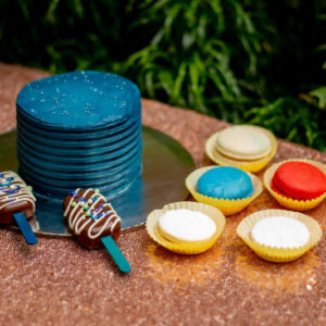 MiniCake azul