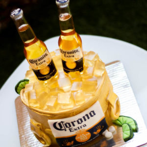 Queque cerveza Corona