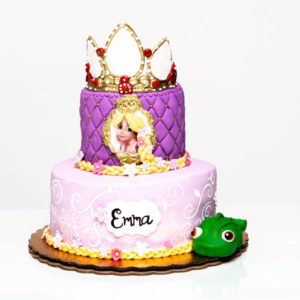 Queque Rapunzel - Enredados