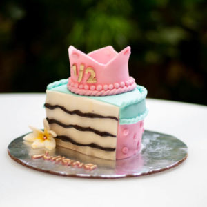 Queque medio año - medio pastel