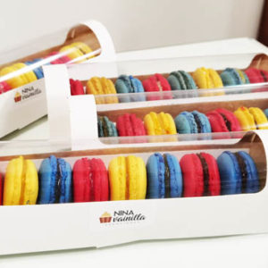 Macarons colores primarios