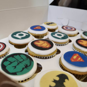 Cupcakes Superheroes