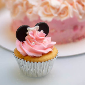 Cupcakes Minnie Mouse Rosado