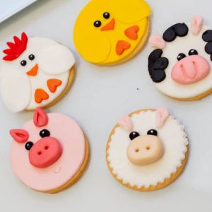 Galletas de animales de granja