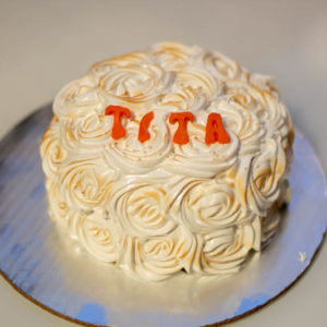 Torta Chilena con letras