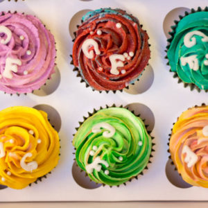 Cupcakes colores