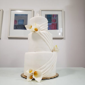 Queque de Boda con calas