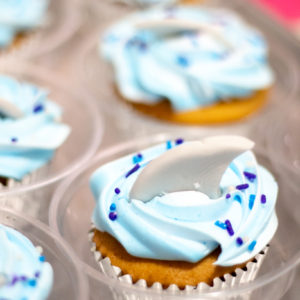 Cupcakes de Tiburón