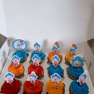 Cupcakes payaso Plim plim