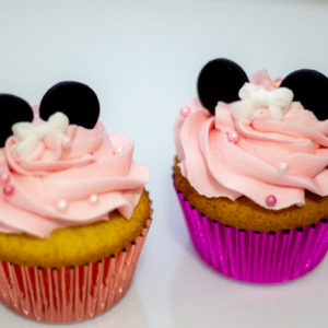 Cupcakes Minnie Mouse Rosado