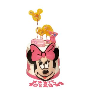 Queque de Minnie Mouse Rosado