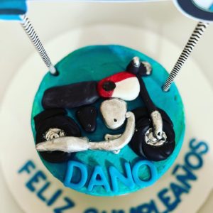 Queque de motocicleta